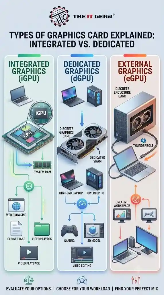 Types of Graphics Card Explained Integrated vs Dedicated
